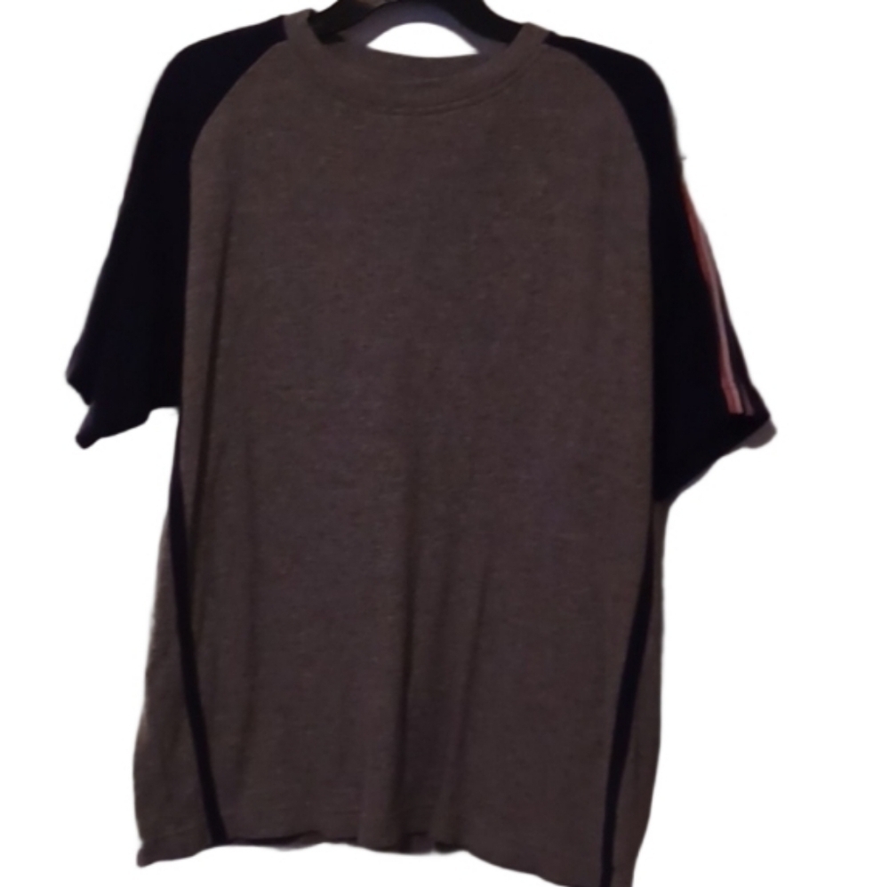 -- Point Zero Gray And Blue Shirt Men's Size Large Casual